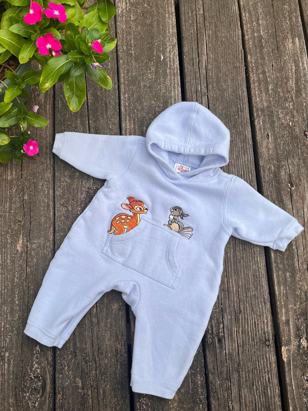Vintage Bambi Sweatsuit Romper